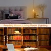 KINUR 7W A19 1800K Amber Light Bulb-Warm Light Bulbs for