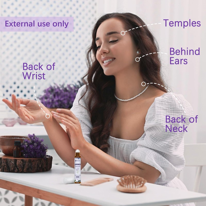 Lavender Essential Oil Roll On, Lavender Touch Essential Oil -