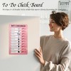 Chore Chart | Habit Tracker,Daily Chore Chart With Replacement Cardboard