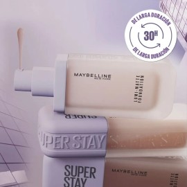 Maybelline Super Stay Lumi Matte Base de Maquillaje Líquida, Alta Cobertura con Acabado Mate Luminoso, Tecnología Lightwear 30H de Duración, Tono 118, 30 ml