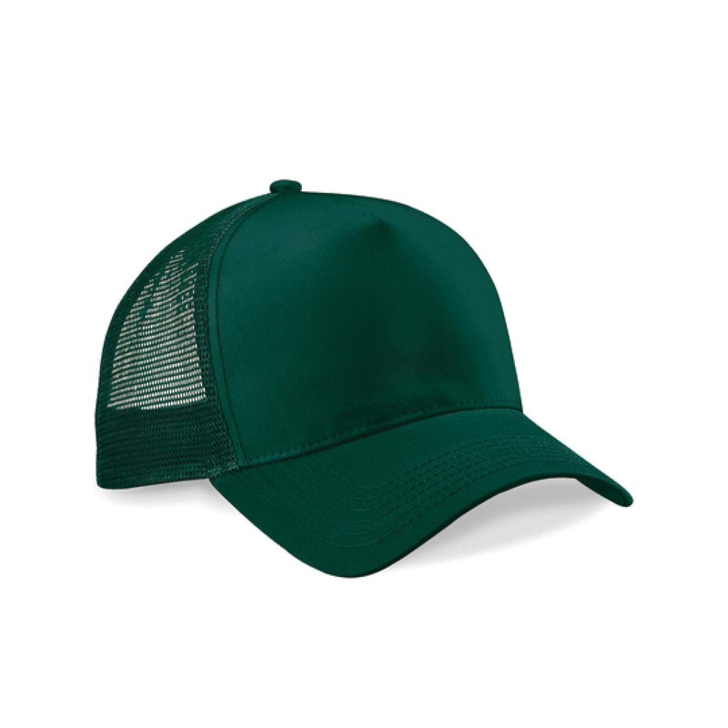 Beechfield B640 Snapback Trucker - Black/White
