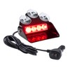 LAMPHUS SolarBlast SBWL14 4W RED LED Warning Strobe Dash Light