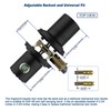iuknob Fingerprint Door Knob with Keypad and Key, Smart Biometric