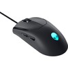 Mouse alámbrico para Gaming Alienware-AW320M, Negro