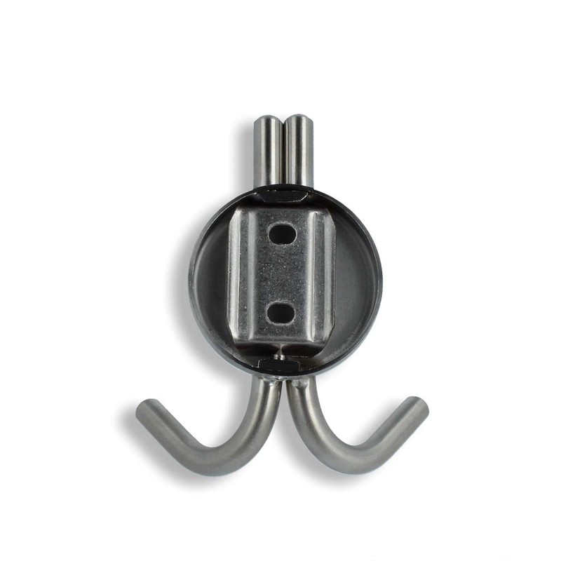 MS Beschläge® Bristol Coat Hook Solid Stainless Steel Matt Brushed