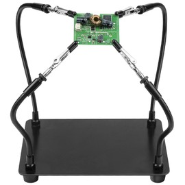 Third Hand Soldering, Model Making Accessories, tonhui Soldering PCB Holder Tool, Four Arms Helping Hands Craft Jewellery Hobby Workshop Helping Station