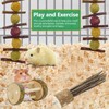 DECUIOCC Unbeatable Hay Hamster Toys - Exquisite Rabbit Treats and