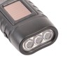 Hand Crank Solar Powered Rechargeable Flashlight Mini Solar Flashlight for
