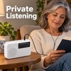Portable AM/FM Emergency Radio – Battery-Powered Compact Radio with Telescopic