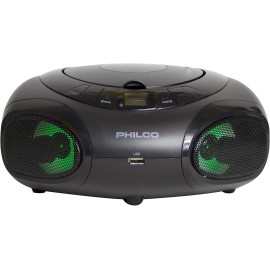Philco Portable Bluetooth Boombox CD Player with AM/FM Radio and USB Playback