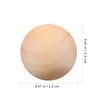 SEWACC Unfinished Wooden Round Balls 100pcs Natural Small Wood Balls