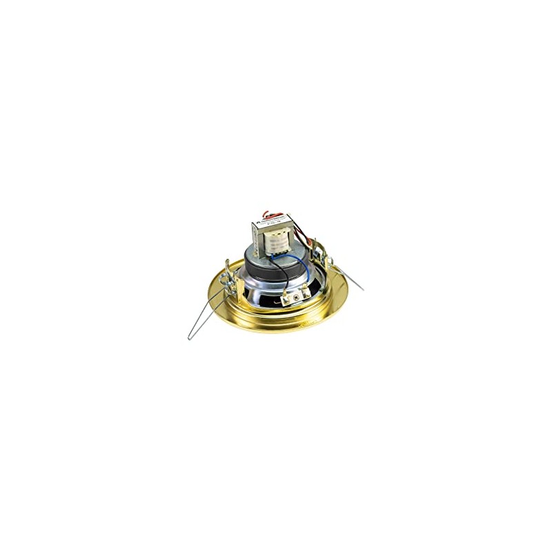 OMNITRONIC CS-4G Ceiling Speaker Gold | 2-Way 4 Inch Broadband