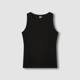 JAJU [JAJU] Women's Cotton Rib Sleeveless T-Shirt (Choose 1 of 6)