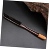 Healvian Mens Hair Brush Wooden Handle Portable Detangling Brush for
