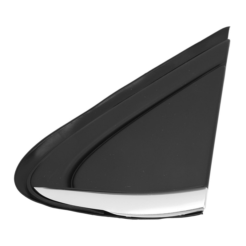 Exterior Side Pillar Molding Black Sleek Smooth Pillar Trim Corner