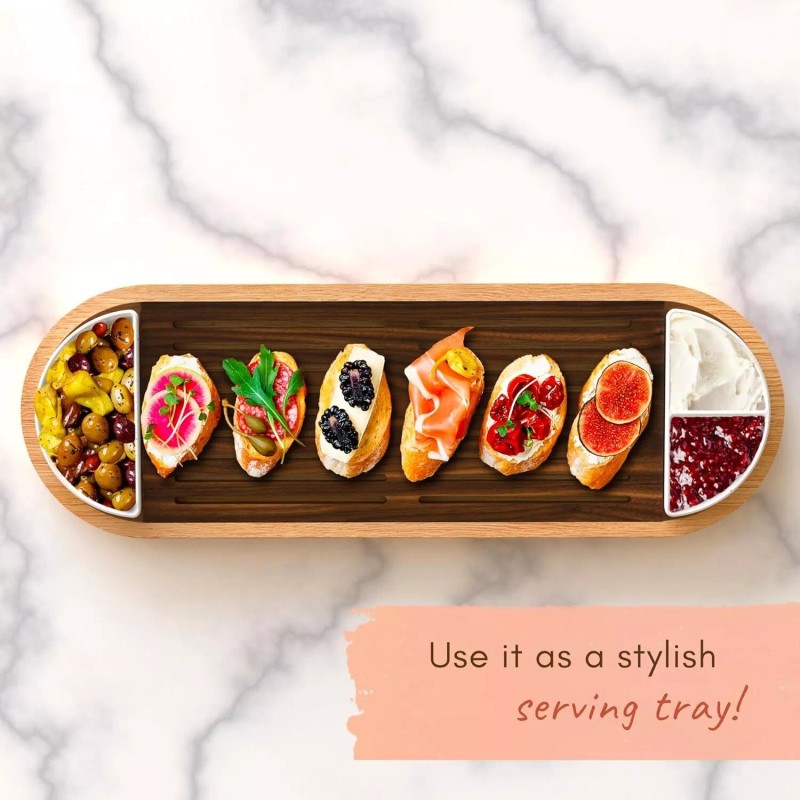 Ziruma Marvelous Bread Cutting Board and Serving Tray