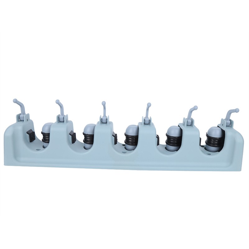 Wall Mounted Mop Broom Hanger Holder Garage Storage Rack for