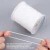 PH PandaHall 1.5mm White Nylon String 100 Yards Lift Shade