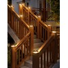 VOLISUN 4x4 Solar Fence - Post Cap Lights 12pack Outdoor
