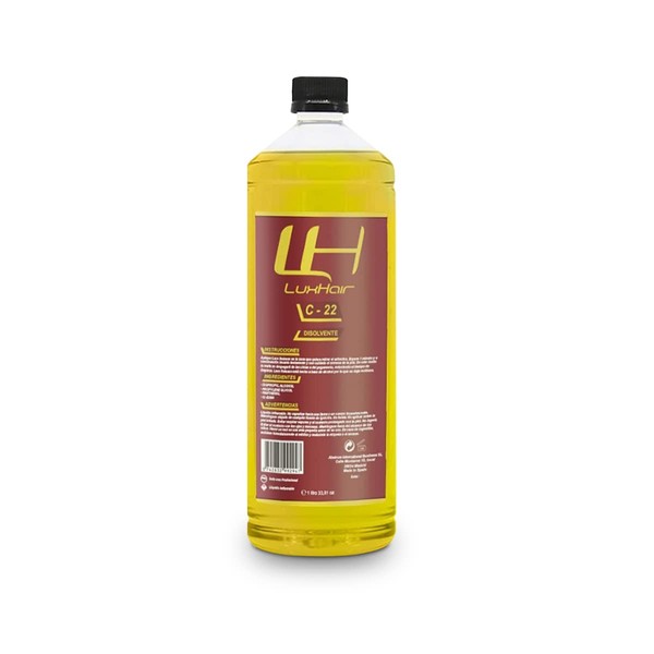 LuxHair C22 Prosthesis and Hair Extensions Solvent (1L)