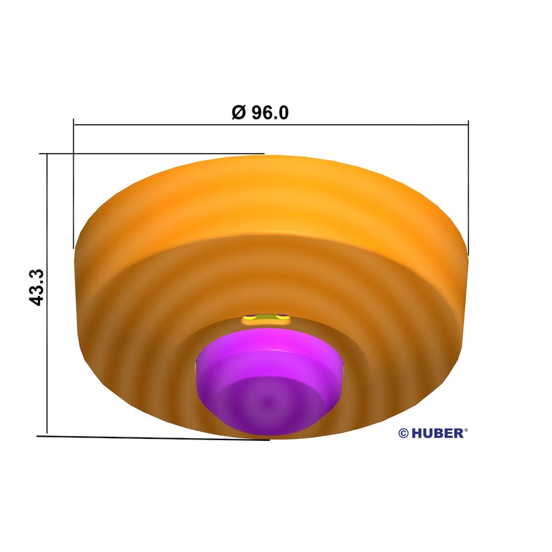 HUBER Motion 33HF Radar Motion Sensor 360° for Indoor Use,
