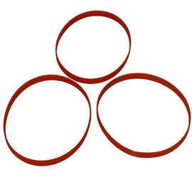 3 Packs Urethane Band Saw Tires 6" Inch x 3/8" Inch x .095" Fit for 3-wheel 10" Craftsman Band Saw Models: 133.244510, 113.244512 & 113.244513