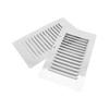 MAX COOL Air Vent Grille 2pcs Stainless Steel Rectangular Air