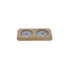 Sauna Thermometer + Hygrometer in Wooden Frame
