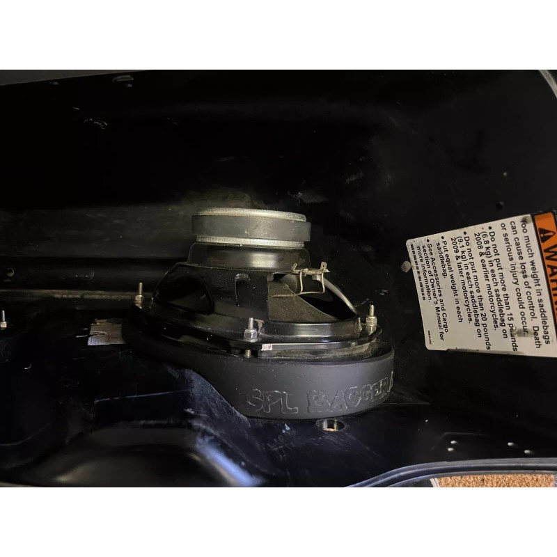 SPL Bagger Audio 6x9 Front Harley Saddlebag Speaker Mounting Rings