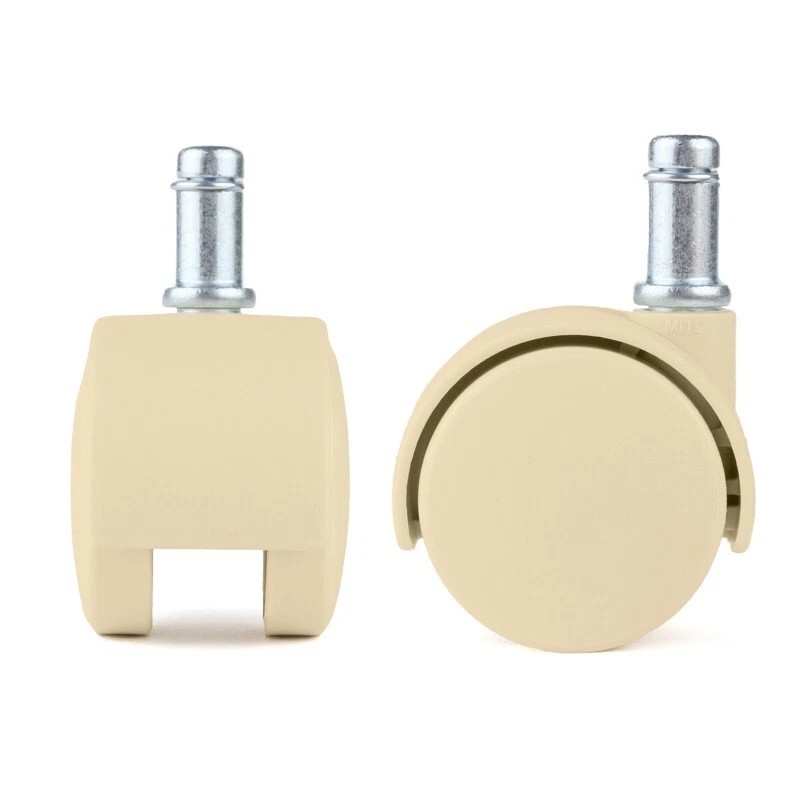 Chromcraft Almond Casters Set of 16 OEM