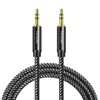 Yeung Qee 3.5mm Aux Cable 10M, Braided 3.5mm Audio Cable