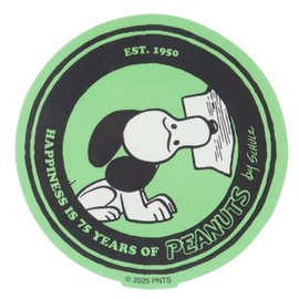 Snoopy [Die Cut Sticker] Character Sticker/75th Anniversary 50's GR Peanuts