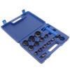 Hollow Punch Kit, 14Pcs 5mm to 35mm Leather Rubber Hollow