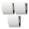 Plus Extra Strong Magnetic Clip Large White - 3 Pack