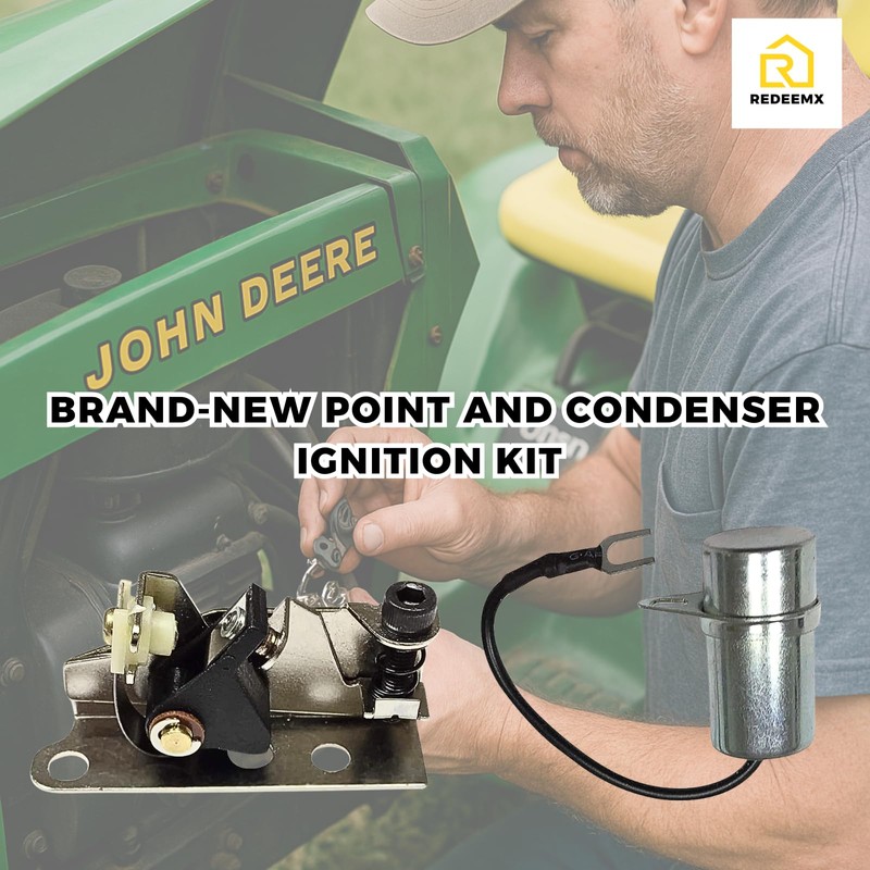 REDEEMX 160-1183 Point and Condenser Ignition Kit for Onan Cummins