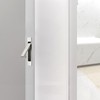 JOY DECOR Pocket Door Pull Handle, Edge Pull, Satin Nickel