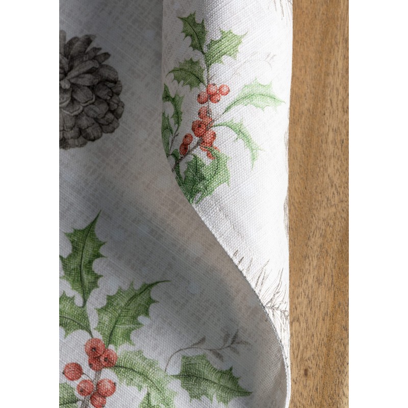 Maison d' Hermine Christmas Dew 100% Cotton Set of 4