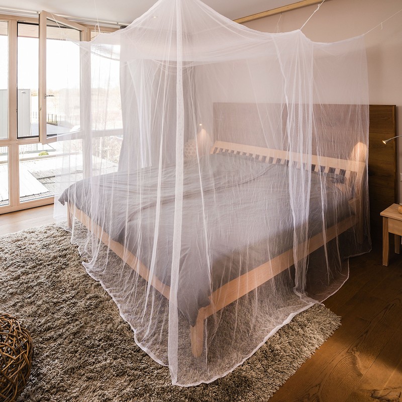 Outdoor space – large mosquito net for double beds, 200 x 220