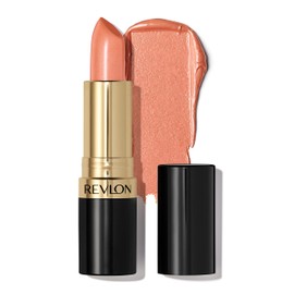 Revlon Lipstick, Super Lustrous Lipstick, Creamy Formula For Soft, Fuller-Looking Lips, Moisturized Feel in Reds & Corals, Apricot Fantasy (120) 0.15 oz