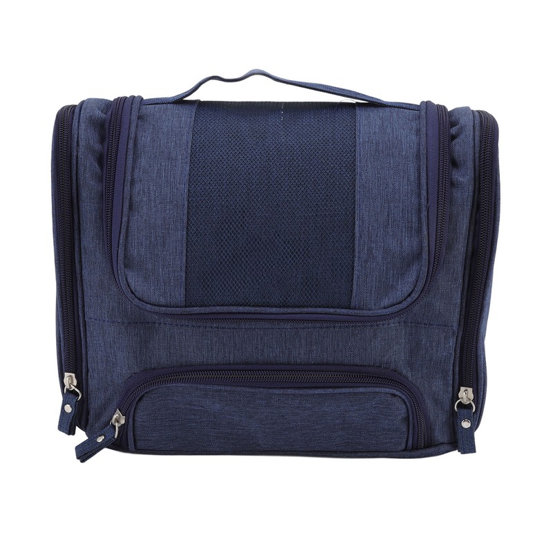 Toiletry Bag Portable Handheld Design 300D Cationic Waterproof Makeup Storage