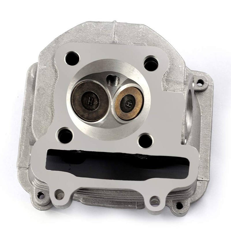 Trkimal GY6 150cc Cylinder Head Assembly Valves(57.4mm) for 157QMJ Engine