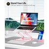 Urmust Laptop Notebook Stand Holder Adjustable Ultrabook Stand Riser Portable