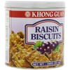 Khong Guan Raisin Biscuits Tin, 20-Ounce (Packaging May Vary)