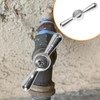 VIDABTE 01-5095 Bibb Sillcock Tee Handle,Metal Outside Faucet Hose Bibb