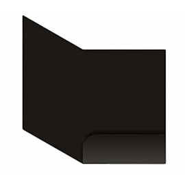 Individual Folder A4 (Set of 10) Kraft Paper, Document Clips, Paper Sandwiches, File Folders, A4 / SS115 (Black))