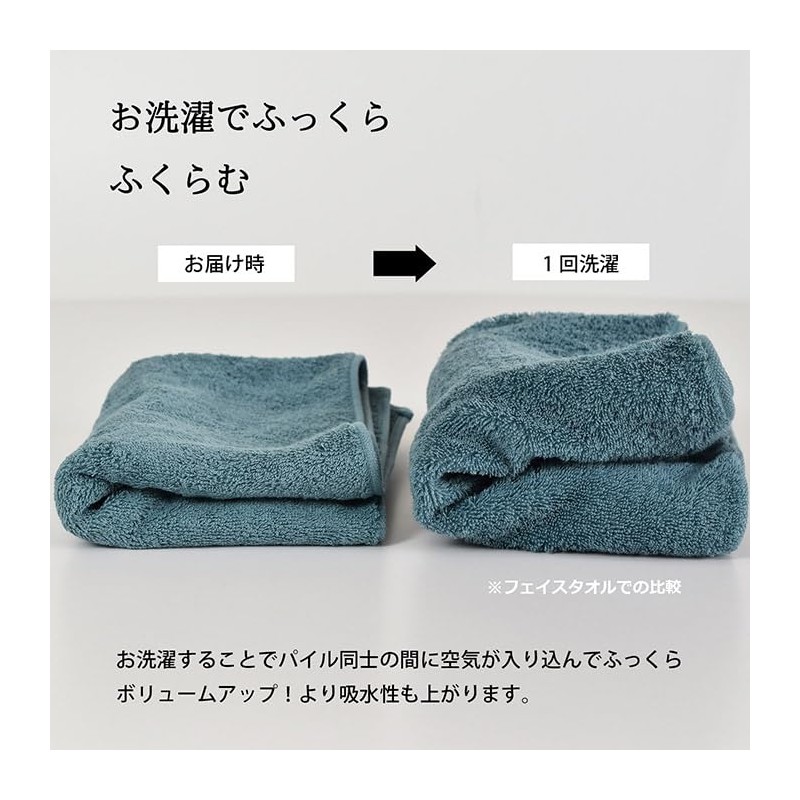 TRANPARAN Luxe Imabari Towel, Approved, Hotel Quality, Sanhokin Cotton, Made