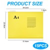 Traxenta Foolscap Hanging Files A4 Hanging Files, Coloured Hanging Folders