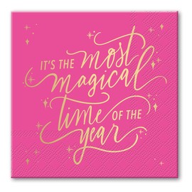 Lady Jayne Greetings Pink Beverage Napkin Set of 20 (60076)