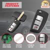 Boxonly Replacement Keyless Entry Remote Car Key Fob 434MHz CWTWB1G767