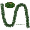 Christmas Garland, Artificial Non-Lit Soft Green Garlands - Festive Holiday